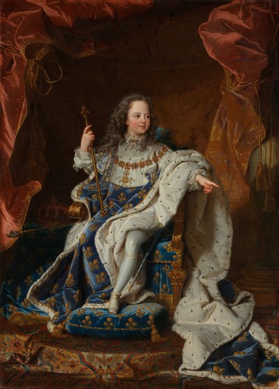 Louis XV 1710-1774 enfant, ca. 1716-24 - Unbekannt