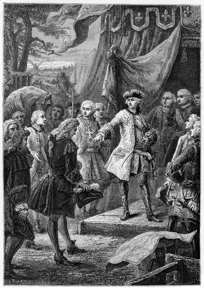 Louis XV, roi de France et l