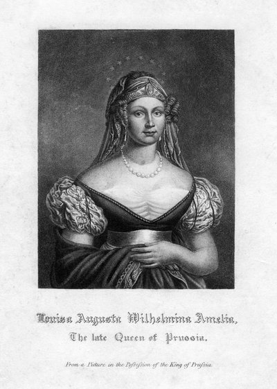 Louise Augusta Wilhelmine Amalie, reine de Prusse - Unbekannt