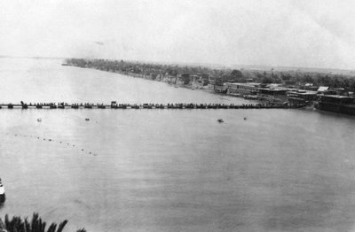 Ponton inférieur, Bagdad, Mésopotamie, Première Guerre mondiale, 1918 - Unbekannt