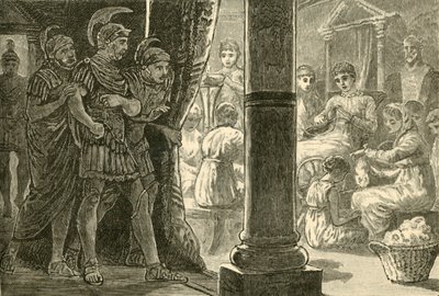 Lucrèce parmi ses servantes, 1890 - Unbekannt