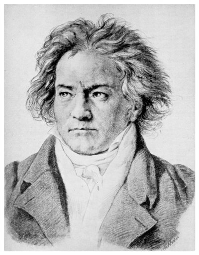 Ludwig von Beethoven, compositeur allemand, vers 1818-1822, 1956 - Unbekannt