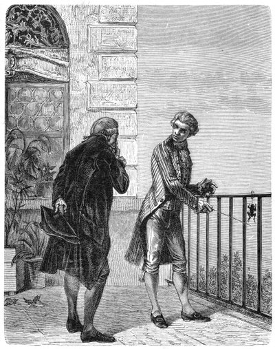 Luigi Galvani, physiologiste italien du 18ème siècle, 1880 - Unbekannt