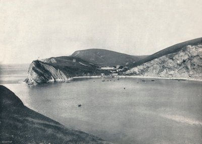 Lulworth - Lulworth Cove et Village, 1895 - Unbekannt