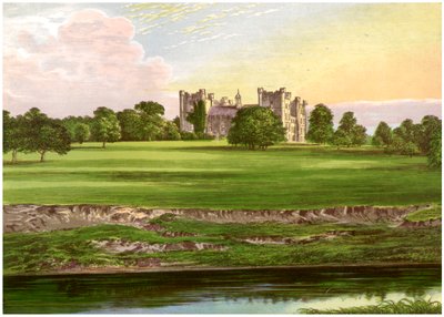 Château de Lumley, comté de Durham, domicile du comte de Scarbrough, vers 1880 - Unbekannt