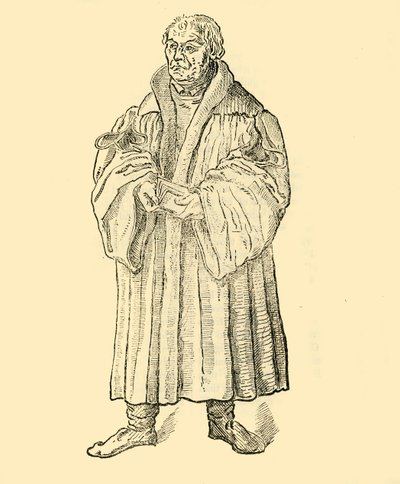 Luther prêchant, vers 1500-1520, 1890 - Unbekannt