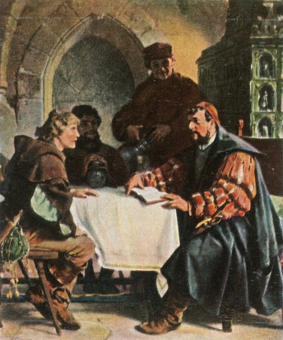 Luther en tant que Junker Jörg à l