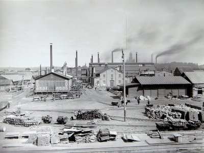 Fonderie de fer de Lysva, Russie, années 1900 - Unbekannt
