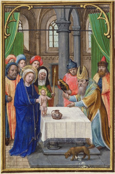 MS.257A La Présentation au Temple, d
