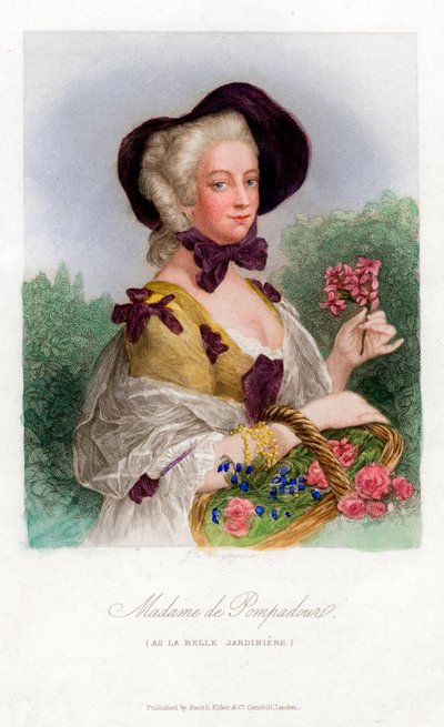 Madame de Pompadour, vers 1740-1800 - Unbekannt