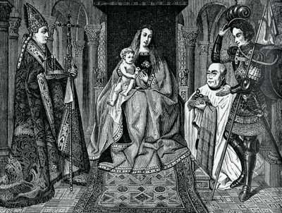 Madone et Enfant avec le chanoine Joris van der Paele, 1436, 1870 - Unbekannt