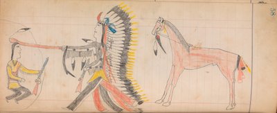 Maffet Ledger : Dessin, vers 1874-81 - Unbekannt