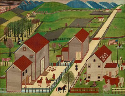 Ferme de la vallée de Mahantango, fin 19ème siècle - Unbekannt