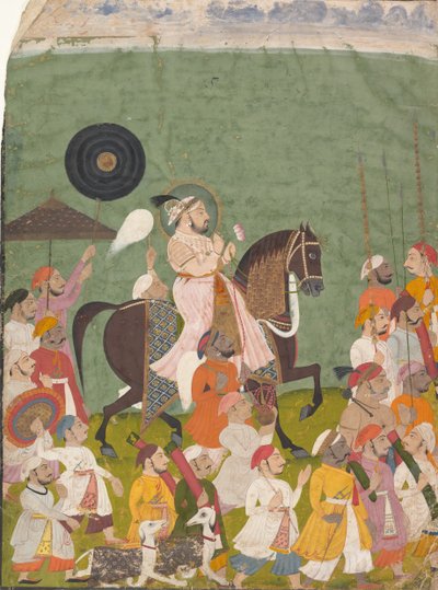 Maharana Jagat Singh II en procession, vers 1745 - Unbekannt