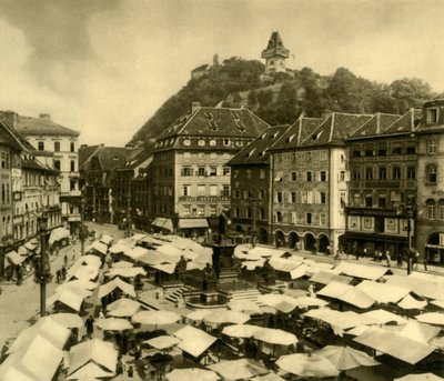 Place principale, Graz, Styrie, Autriche, c1935 - Unbekannt