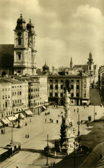 Place principale, Linz, Haute-Autriche, vers 1935 - Unbekannt