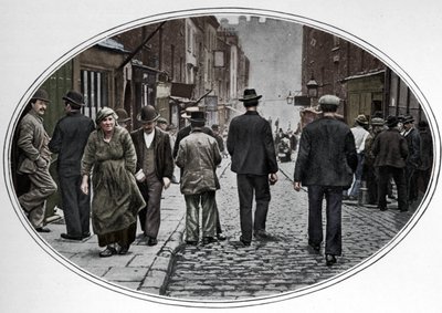 Rue principale de la communauté italienne, Clerkenwell, Londres, vers 1900 - Unbekannt
