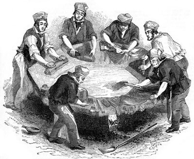 Fabrication de chapeaux de castor, 1841 - Unbekannt