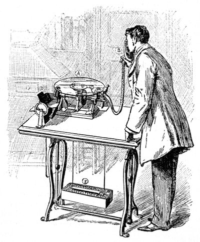 Enregistrement sur le gramophone d