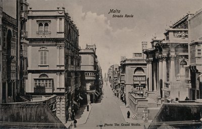 Malte - Strada Reale, vers 1900 - Unbekannt