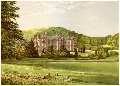 Mamhead, Devon, maison du baronnet Newman, c1880 - Unbekannt