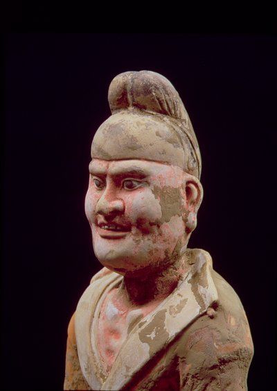 Homme voyageant le long de la Route de la Soie (détail) - Unbekannt
