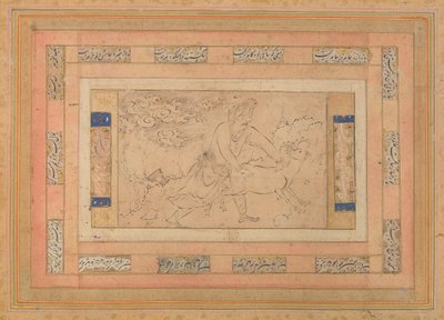 Homme avec un bélier, folio de l