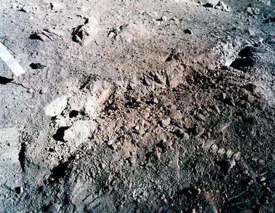 Vol spatial habité, USA, Apollo 17 sol orange sur la lune - Unbekannt