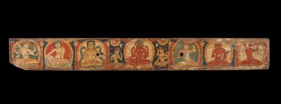 Couverture de manuscrit avec Avalokiteshvara, le Bodhisattva de la compassion infinie - Unbekannt