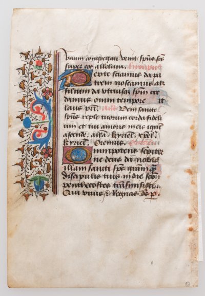 Feuille de Manuscrit, d