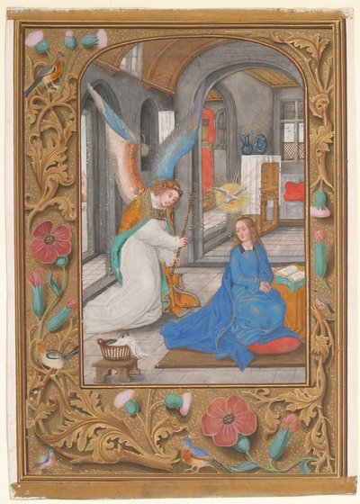 Feuille de Manuscrit avec l