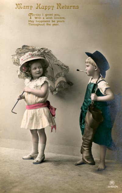 Joyeux anniversaire, carte d