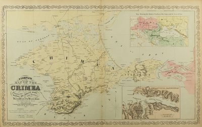 Carte de la Crimée - Unbekannt