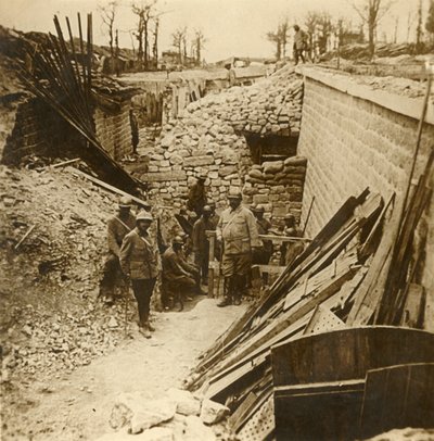 Caserne Marceau, Verdun, nord de la France, 1916 - Unbekannt