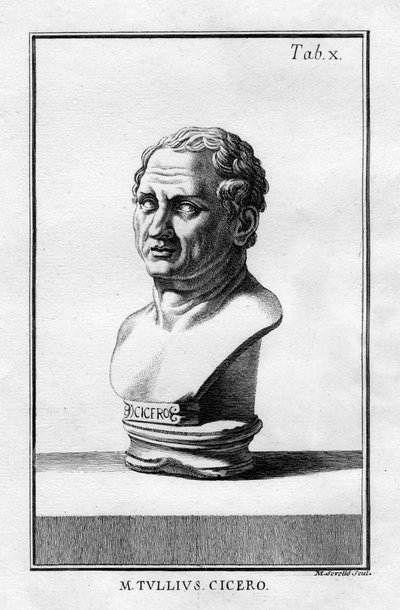 Marcus Tullius Cicero, érudit, écrivain et homme d