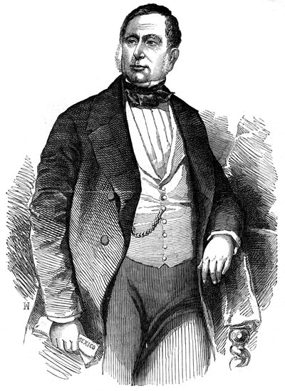Mariano Arista, général et politicien mexicain, 1853 - Unbekannt