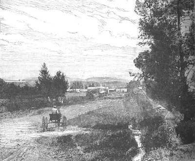 Rue du Marché, Pretoria, vers 1880 - Unbekannt