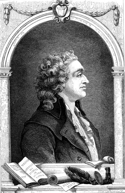 Marquis de Condorcet 1743-1798, philosophe et sociologue des Lumières françaises, 1874 - Unbekannt