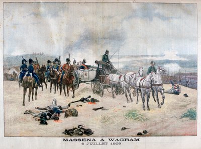 Le maréchal Masséna à la bataille de Wagram, Autriche, 5-6 juillet 1809, 1904 - Unbekannt