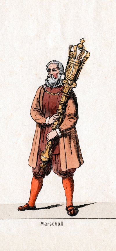 Costume de maréchal pour la pièce de Shakespeare, Henry VIII, 19ème siècle - Unbekannt