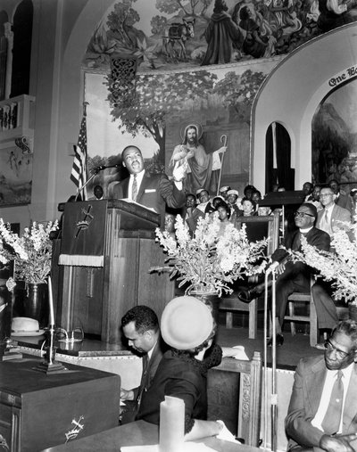 Martin Luther King Jr, militant américain des droits civiques - Unbekannt