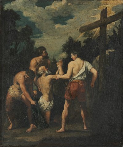 Le Martyre de Saint André, années 1600 - Unbekannt