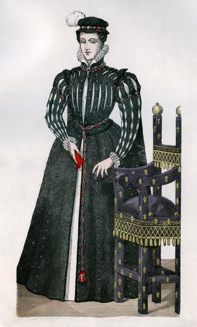 Marie Stuart, reine consort de François II de France, vers 1560, 1882-1884 - Unbekannt