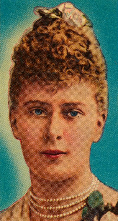 Mary de Teck avant son mariage avec le duc d