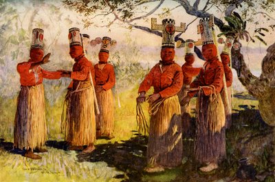 Danseurs masqués d