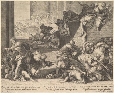 Massacre des Innocents, copie réduite et inversée d