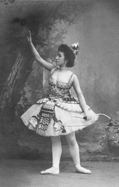 Matilda Kschessinska en princesse Aspicia dans le ballet La Fille du Pharaon - Unbekannt