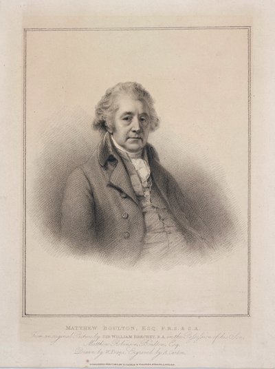 Matthew Boulton, ingénieur et industriel anglais, vers 1801 - Unbekannt