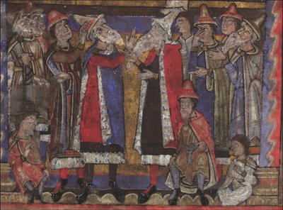 Matthieu et les représentants des douze tribus d