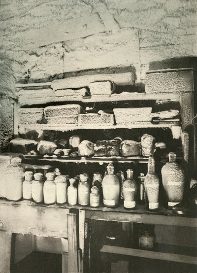 Laboratoire chimique de Mawson, vers 1908, 1909 - Unbekannt
